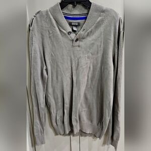 Kenneth Cole Reaction Mens Gray Sweater - Small NWOT
